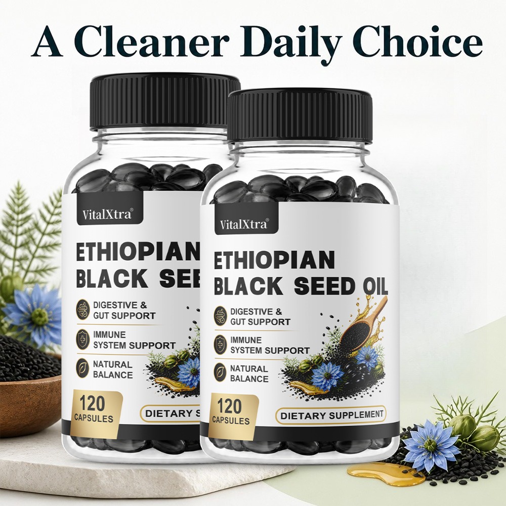 Herbal Supplement - Olio di semi neri etiopi in
