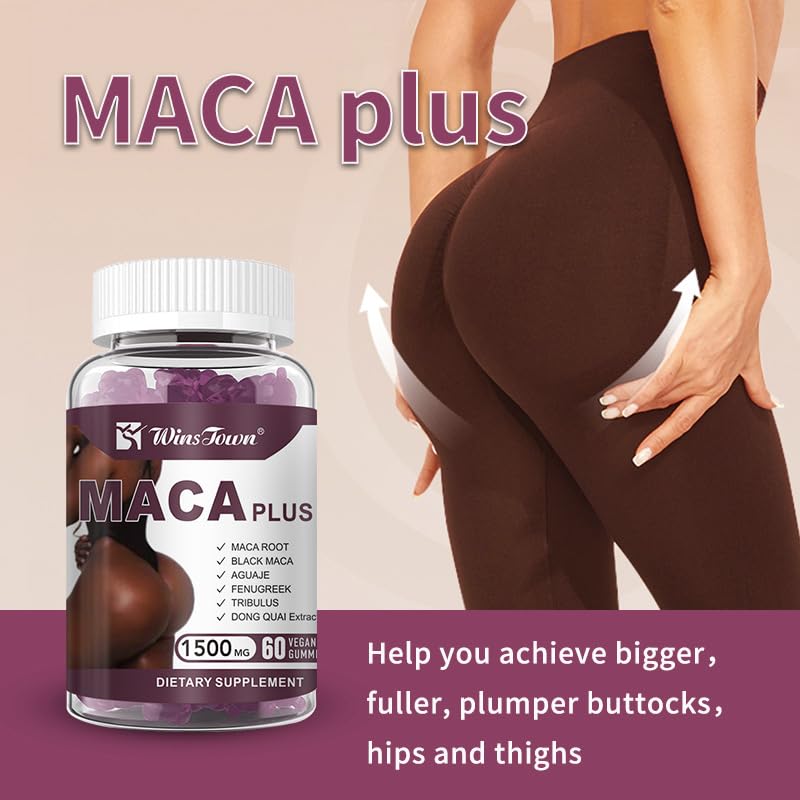 Herbal Supplement - Caramelle gommose di Maca Plus, caramelle