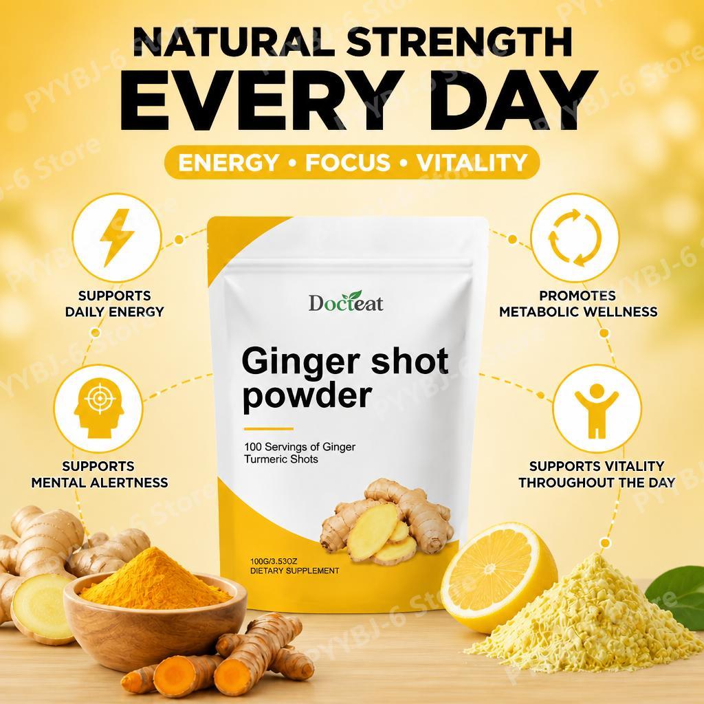 Docteat Ginger Shot in Polvere - Ginger Tea recensione e prezzo